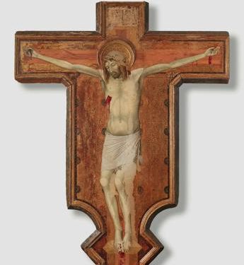 Restaurata la Croce del Carmine di Ambrogio Lorenzetti