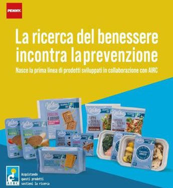 Ricerca, Pierdomenico (Penny Italia), “Con 12 prodotti speciali siamo al fianco di Airc”