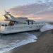 Yacht ‘fantasma’ si arena a Fregene, nessuno a bordo
