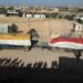 Gaza, camion con gli aiuti umanitari entrano dal valico di Kerem Shalom