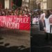 Manovra, studenti in corteo. A Roma cori pro Palestina e foto Meloni e Netanyahu sporchi di sangue