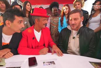 Totti da Fiorello a Viva Rai 2, la chiamata in diretta a Spalletti