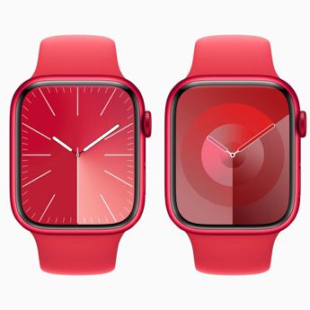 Apple, nuovo Watch 9 e quadranti in rosso per la giornata contro l’AIDS
