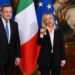 Contatti Meloni-Draghi dopo ‘incidente’ alla Camera