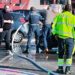 Roma, auto gpl in fiamme a Castelromano: polizia locale interviene, nessun ferito