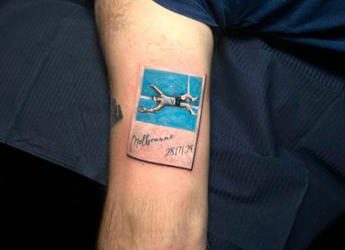 Il trionfo di Sinner diventa un tatuaggio, l’omaggio del tifoso