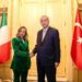 Meloni a Istanbul, in corso l’incontro con Erdogan