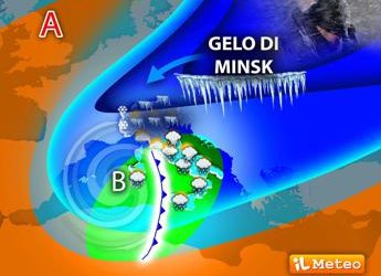 Meteo oggi Italia, il freddo è arrivato: temperature e previsioni, la mappa