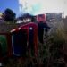 Auto finisce in una scarpata, un ferito