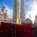 Bologna, Torre Garisenda a rischio: per salvarla stessi tralicci usati per Torre di Pisa