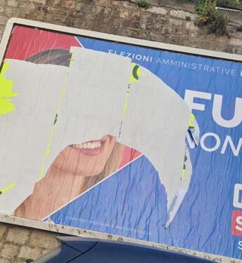 Perugia, strappati alcuni manifesti elettorali di Margherita Scoccia