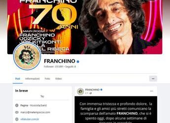 Addio a Franchino, è morto a 71 anni il noto dj e vocalist
