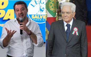 2 giugno, Salvini: “Nessuna polemica con Mattarella, ha rispetto mio e della Lega”