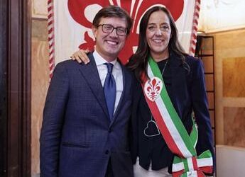 A Palazzo Vecchio si è insediata la neo sindaca Sara Funaro