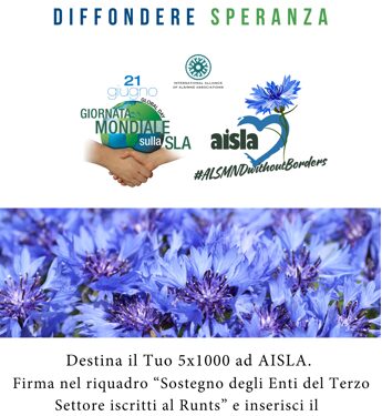 Giornata mondiale Sla, con Aisla maratona di eventi da Nord a Sud