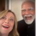 “Hello from the Melodi team”: la gag di Meloni e Modi al G7 – Video