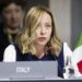 Meloni alla conferenza sull’Ucraina: “Unire sforzi per aiutare Kiev, Italia c’è”