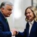 Meloni riceve Orban: “Molti punti in comune, da migranti a lotta alla denatalità”