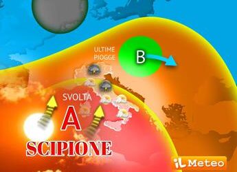 Meteo, si cambia: arriva il caldo su tutta l’Italia con l’anticiclone Scipione