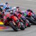 MotoGp Germania, Bagnaia trionfa davanti ai fratelli Marquez. Cade Martin