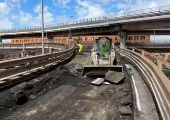 Tangenziale Est chiusa, sopralluogo di Gualtieri sul posto: “Lavori davvero indispensabili”
