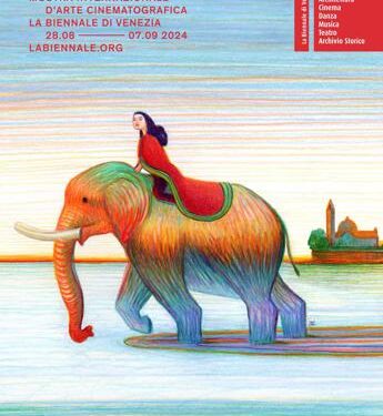 Venezia 81, un elefante in Laguna nell’immagine del manifesto ufficiale