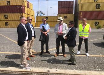 Porti, delegazione di operatori della Finlandia visita la struttura di Civitavecchia