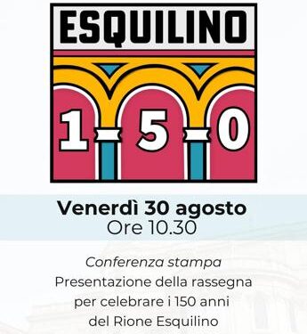 Roma, i 150 anni dell’Esquilino: venerdì la presentazione degli eventi