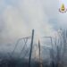 Roma, incendio baracche in via Ciamarra: nessun ferito