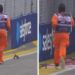 Gp Singapore, varano invade la pista: la folle corsa sul circuito – Video