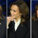 Harris e il dibattito, smorfie e risate contro Trump – Video