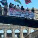 “Terrorista è Israele”, blitz Collettivi al Colosseo a sostegno palestinesi arrestati