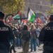 Corteo pro Palestina a Roma, città blindata: 1.600 controllati, 19 in questura