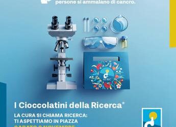 Airc, tornano i cioccolatini della ricerca sabato in 2mila piazze