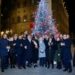 Firenze, via Tornabuoni accende le luci sul Natale