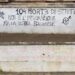 Scritte contro Valditara al ministero dell’Istruzione, simboli anarchici e stella a 5 punte