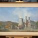 Alla centrale di Santa Barbara dipinto dell’impianto nel 1958