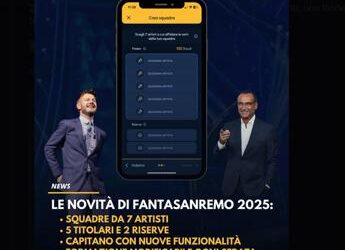 FantaSanremo torna nel 2025 ma cambia: squadre da 7, formazione modificabile