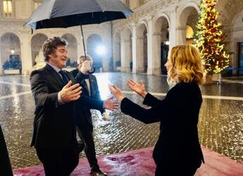 Italia-Argentina, Meloni vede Milei: “Rafforzare il partenariato”