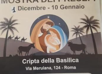 Natale: mostra Presepi da tutto il mondo alla Cripta della Basilica Sant’Antonio al Laterano