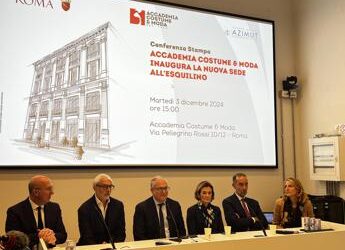 Roma, inaugurata la nuova sede dell’Accademia Costume e Moda all’Esquilino