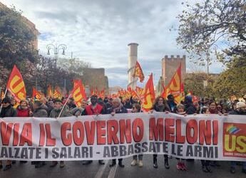 Sciopero generale, corteo Usb a Roma: “Ci siamo ripresi le piazze, schiavi mai”