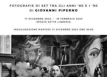 ‘Visioni sul set’, gli scatti di Giovanni Piperno in mostra a Roma