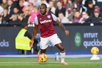 West Ham, paura per Antonio: incidente stradale per l’attaccante