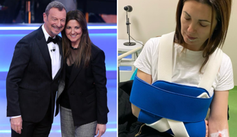 Giovanna Civitillo, incidente per la moglie di Amadeus: “Poteva andare molto peggio”