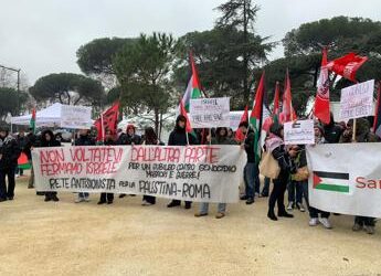 Rete antisionista in corteo a Basilica di San Paolo: “Giubileo contro genocidio e guerre”