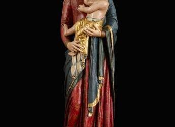 Firenze, alla basilica di San Lorenzo risplende la statua della Bentornata