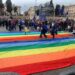 Manifestazione per l’Europa, folla e bandiere Ue in piazza del Popolo