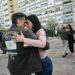 Papa Francesco, Daiana Guspero con i suoi ballerini al Gemelli per un tango di preghiera