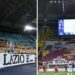 Lazio-Roma, il derby delle curve e delle coreografie – Video